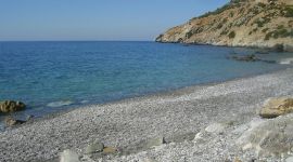 Strand von Agios Georgios 