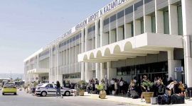 Heraklion airport Nikos Kazantzakis